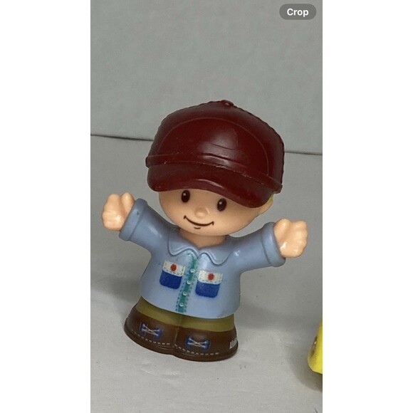 Fisher Price Little People Lot Of 4 Horse Chicken Happy Harvester Wheelies Car - Picture 6 of 8